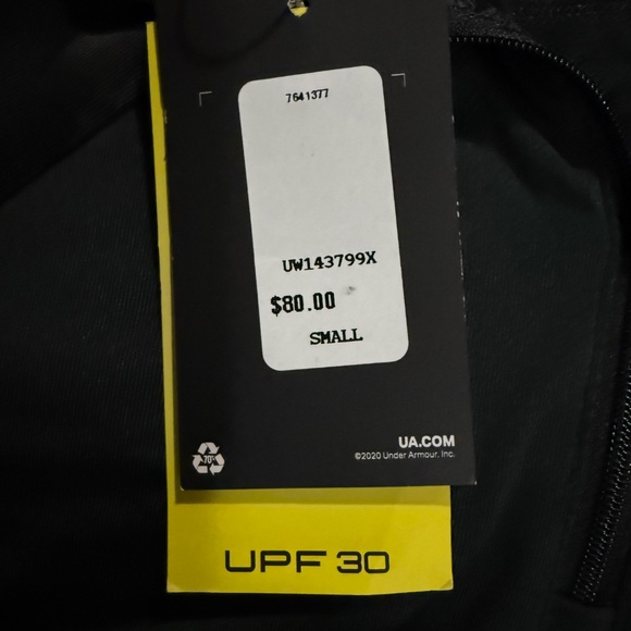 Under Armour Women's Zinger Crocus Blur Print 1/4 Zip Golf Pullover - Picture 4 of 7